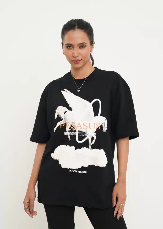 Cropped Street White Tee - Image 3